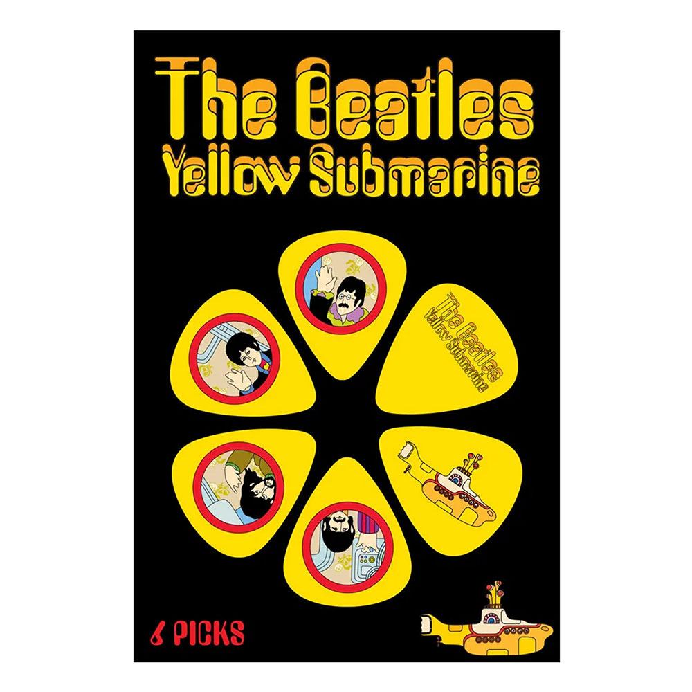 The Beatles - Yellow Submarine 6Pack Plectrum - Geel/Multicolours